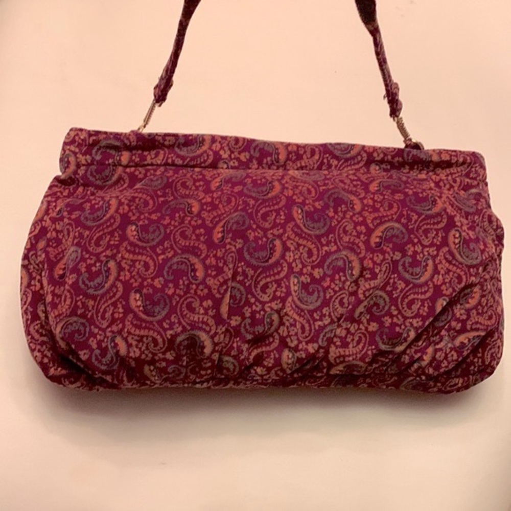 Vintage Carpetbag Chenille Shoulder Bag